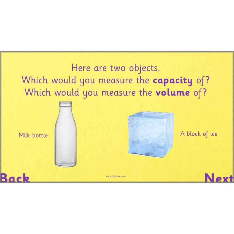 PlanBee Let's measure capacity - Year 2 Maths planning and resources