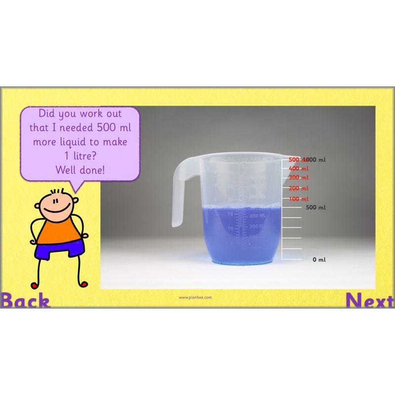 PlanBee Let's measure capacity - Year 2 Maths planning and resources