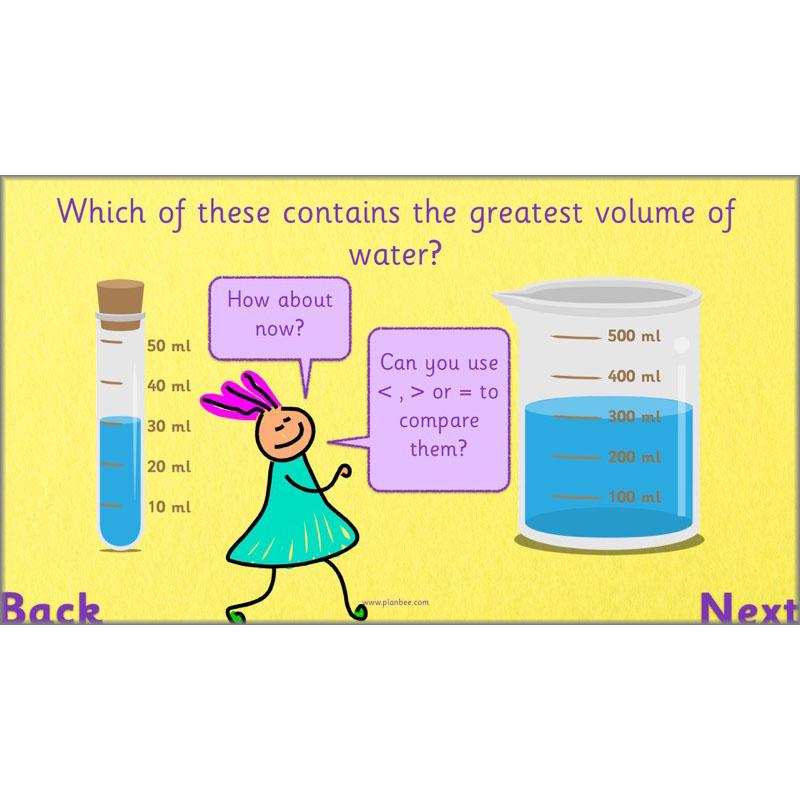 PlanBee Let's measure capacity - Year 2 Maths planning and resources