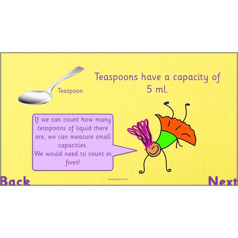 PlanBee Let's measure capacity - Year 2 Maths planning and resources