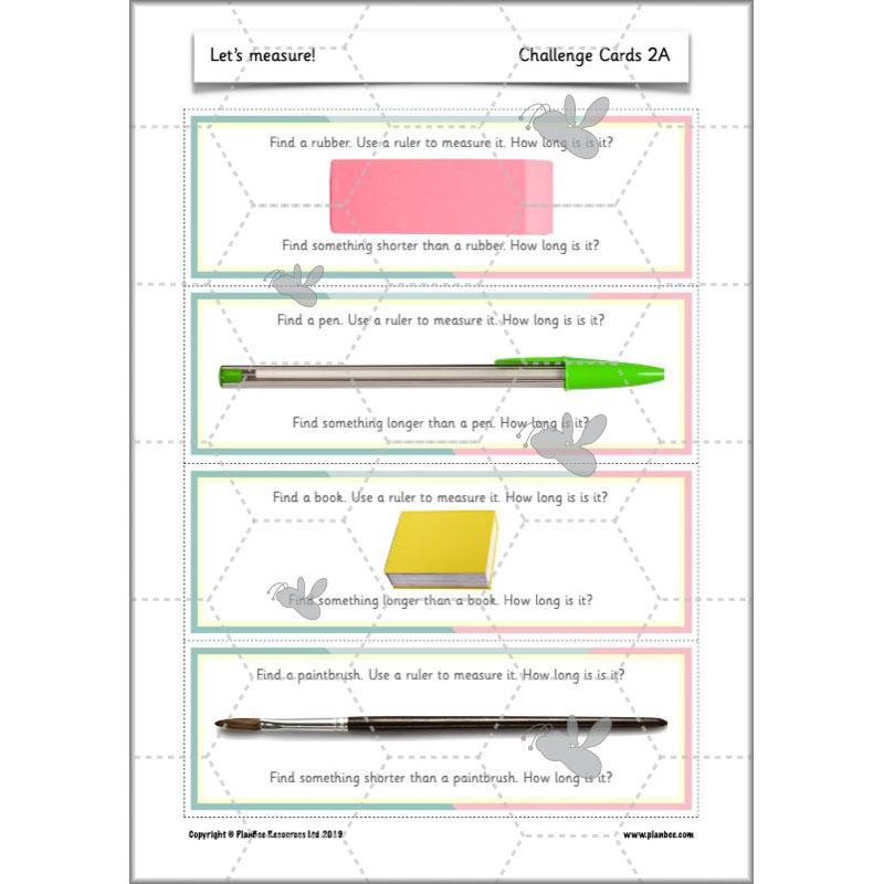 PlanBee Let’s Measure Year 1 Maths Planning