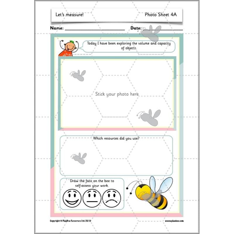 PlanBee Let’s Measure Year 1 Maths Planning