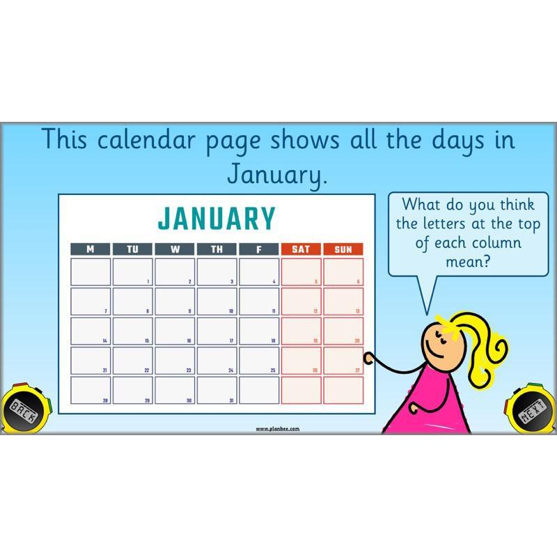 PlanBee Let’s Measure Time: Year 1 Measurement - Maths Planning & Resources