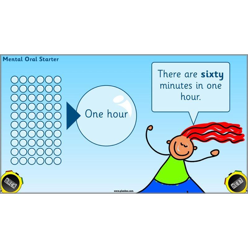 PlanBee Let’s Measure Time: Year 1 Measurement - Maths Planning & Resources