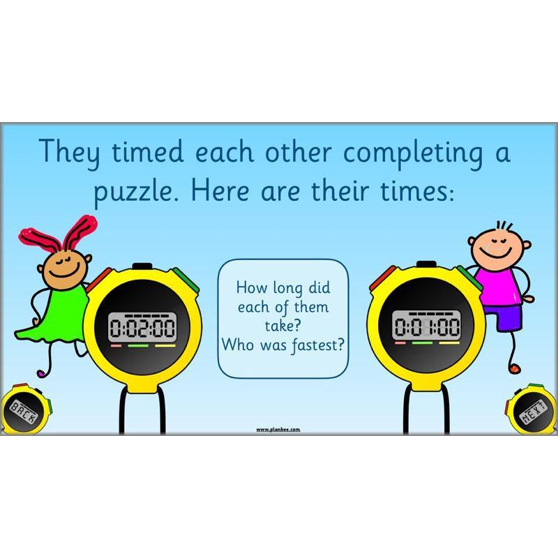 PlanBee Let’s Measure Time: Year 1 Measurement - Maths Planning & Resources