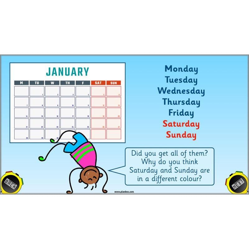 PlanBee Let’s Measure Time: Year 1 Measurement - Maths Planning & Resources