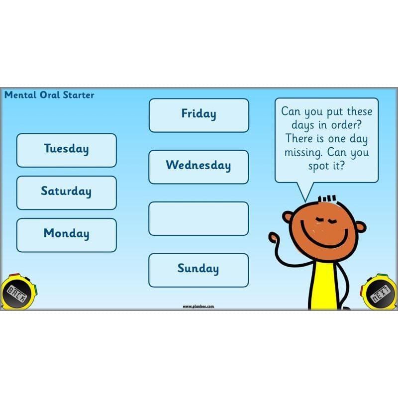 PlanBee Let’s Measure Time: Year 1 Measurement - Maths Planning & Resources
