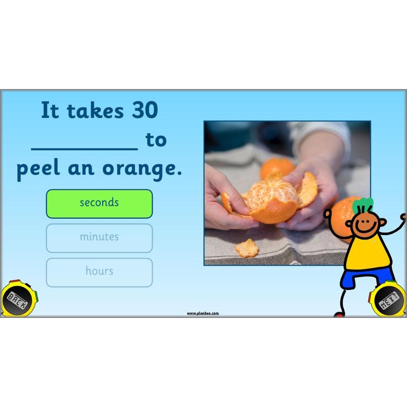 PlanBee Let’s Measure Time: Year 1 Measurement - Maths Planning & Resources