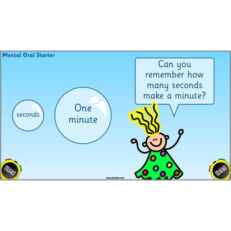 PlanBee Let’s Measure Time: Year 1 Measurement - Maths Planning & Resources