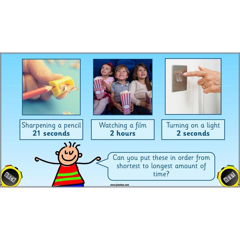 PlanBee Let’s Measure Time: Year 1 Measurement - Maths Planning & Resources