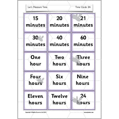 PlanBee Let’s Measure Time: Year 1 Measurement - Maths Planning & Resources