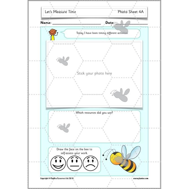 PlanBee Let’s Measure Time: Year 1 Measurement - Maths Planning & Resources