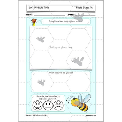 PlanBee Let’s Measure Time: Year 1 Measurement - Maths Planning & Resources