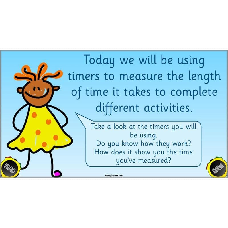 PlanBee Let’s Measure Time: Year 1 Measurement - Maths Planning & Resources