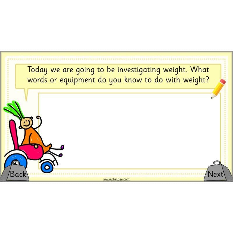 PlanBee Let's Measure Weight - KS1 - Year 2 Maths - Measurement