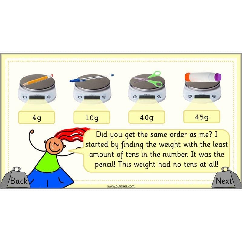 PlanBee Let's Measure Weight - KS1 - Year 2 Maths - Measurement
