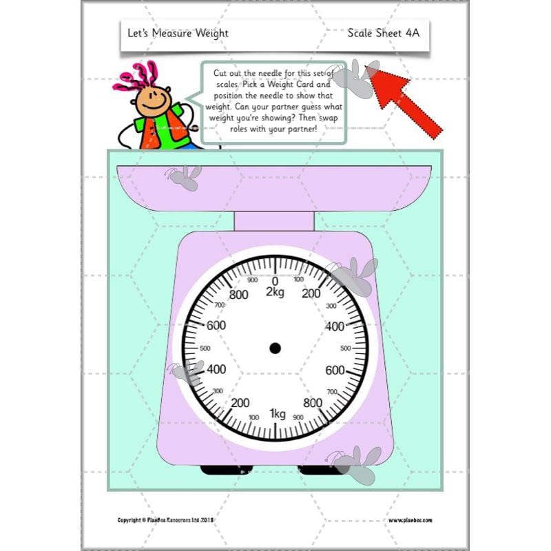 PlanBee Let's Measure Weight - KS1 - Year 2 Maths - Measurement