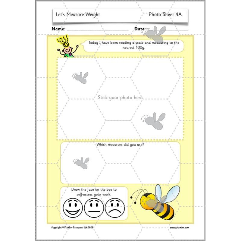 PlanBee Let's Measure Weight - KS1 - Year 2 Maths - Measurement