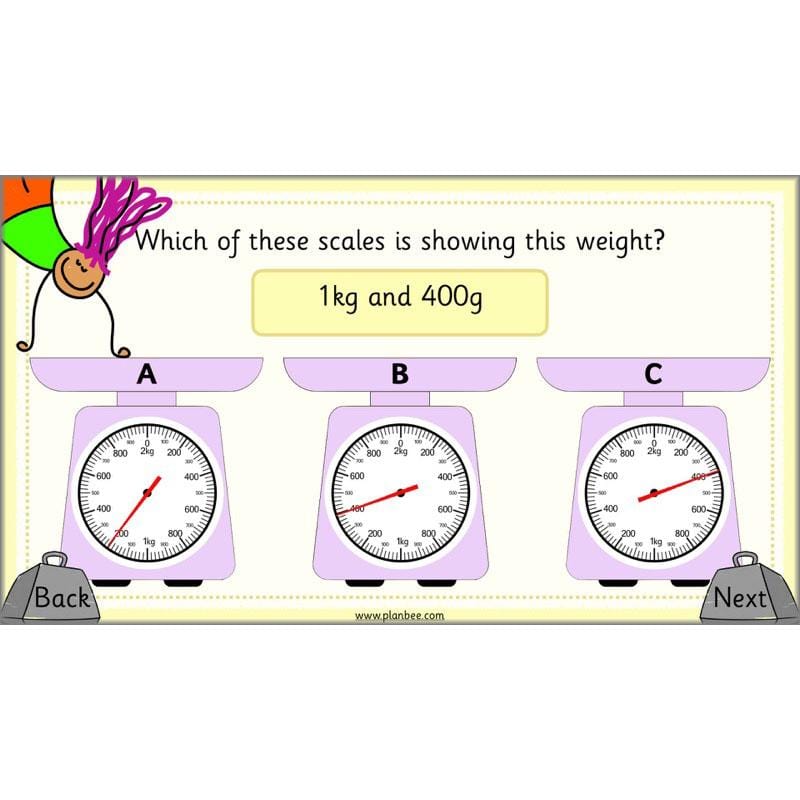 PlanBee Let's Measure Weight - KS1 - Year 2 Maths - Measurement