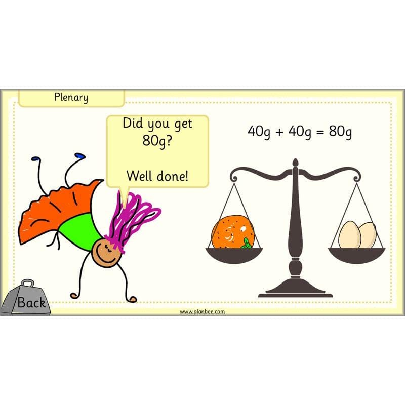 PlanBee Let's Measure Weight - KS1 - Year 2 Maths - Measurement