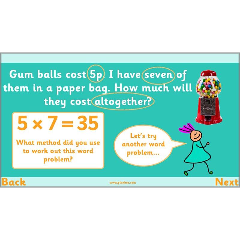 PlanBee Let's multiply and divide Year 2 maths planning