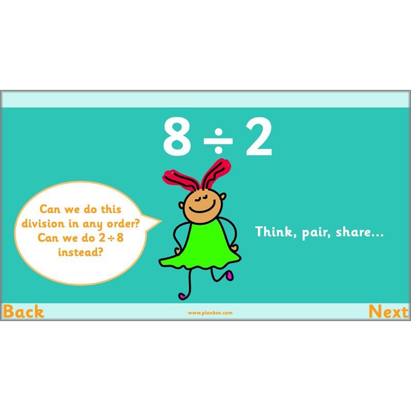 PlanBee Let's multiply and divide Year 2 maths planning