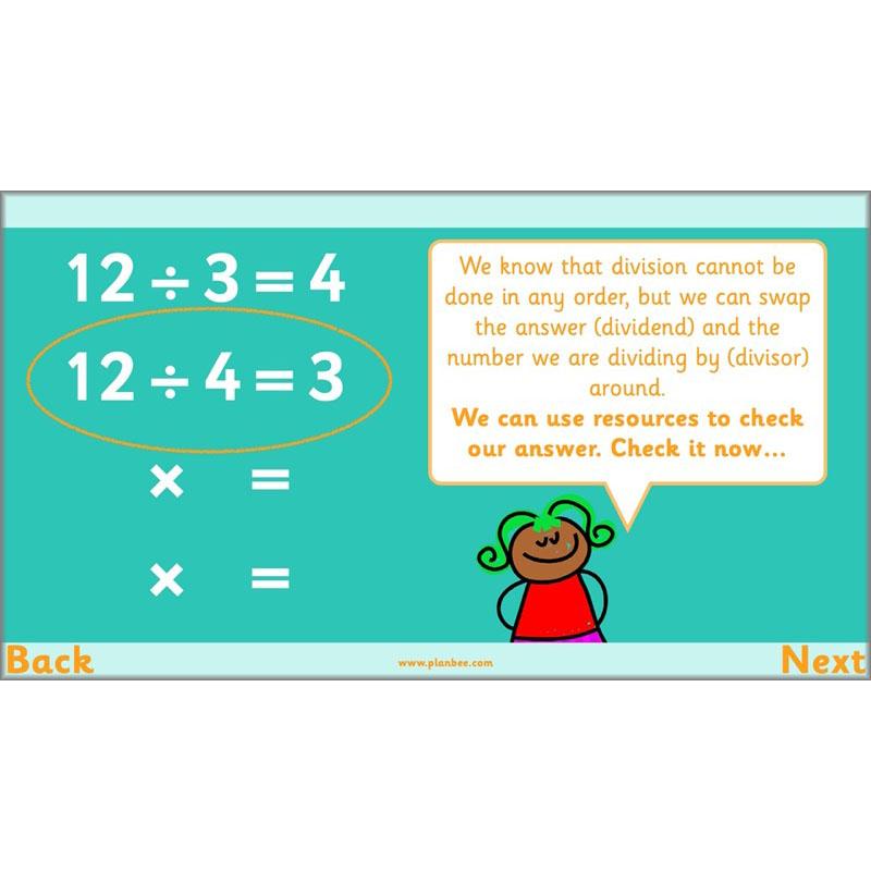 PlanBee Let's multiply and divide Year 2 maths planning