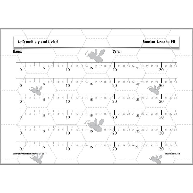 PlanBee Let's multiply and divide Year 2 maths planning