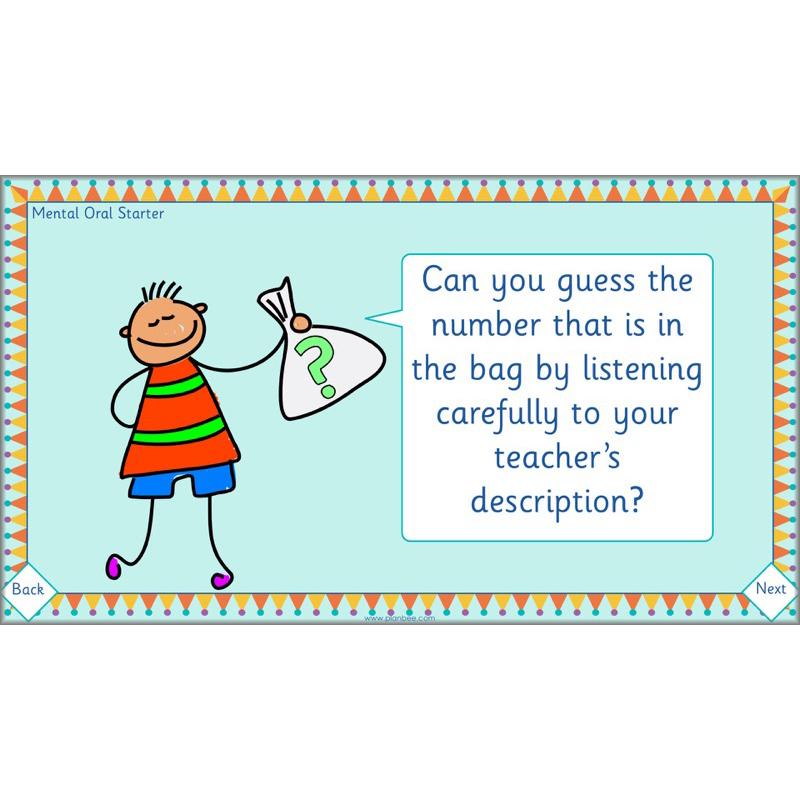 PlanBee Let’s read, write and use numbers Year 1 KS1