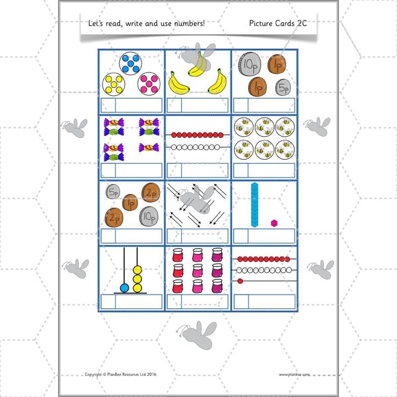 PlanBee Let’s read, write and use numbers Year 1 KS1