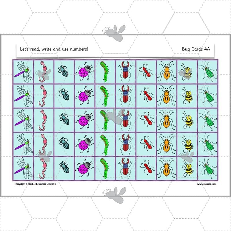 PlanBee Let’s read, write and use numbers Year 1 KS1