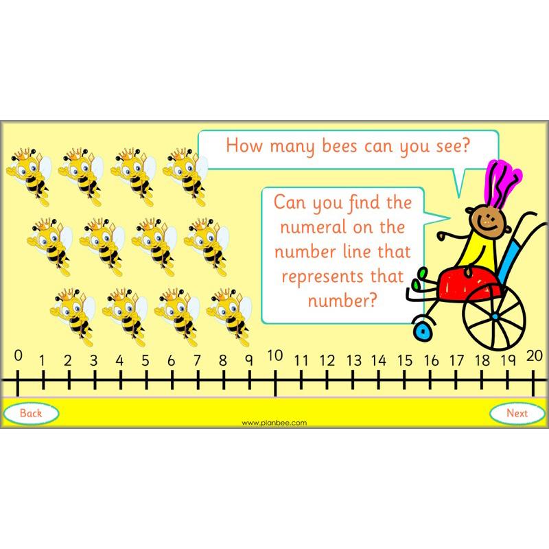 PlanBee Let's Represent Numbers Year 1 Maths by PlanBee