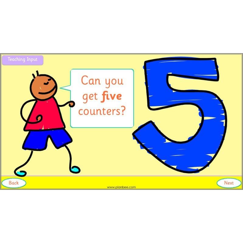 PlanBee Let's Represent Numbers Year 1 Maths by PlanBee