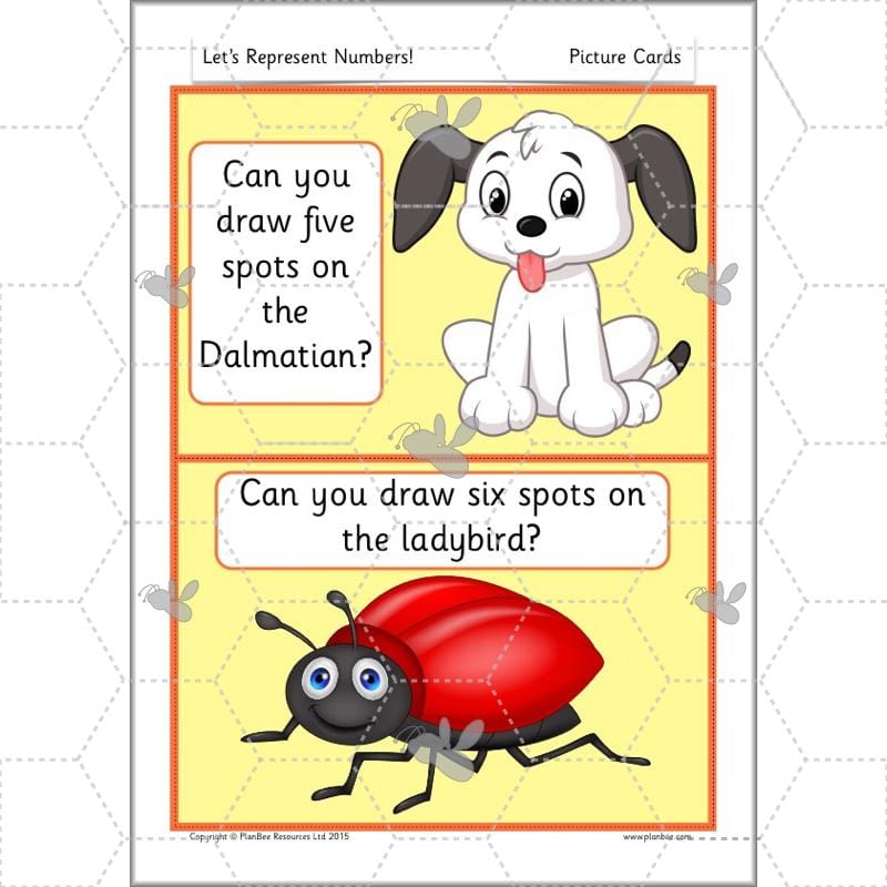 PlanBee Let's Represent Numbers Year 1 Maths by PlanBee