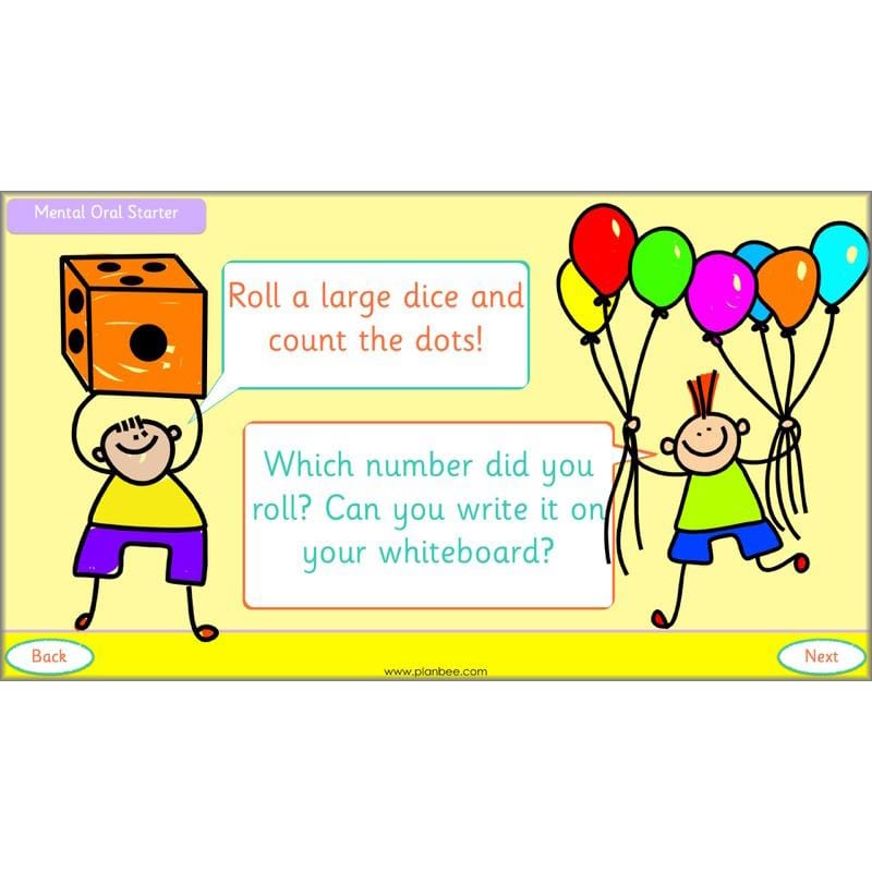 PlanBee Let's Represent Numbers Year 1 Maths by PlanBee
