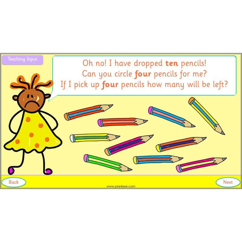 PlanBee Let's Represent Numbers Year 1 Maths by PlanBee