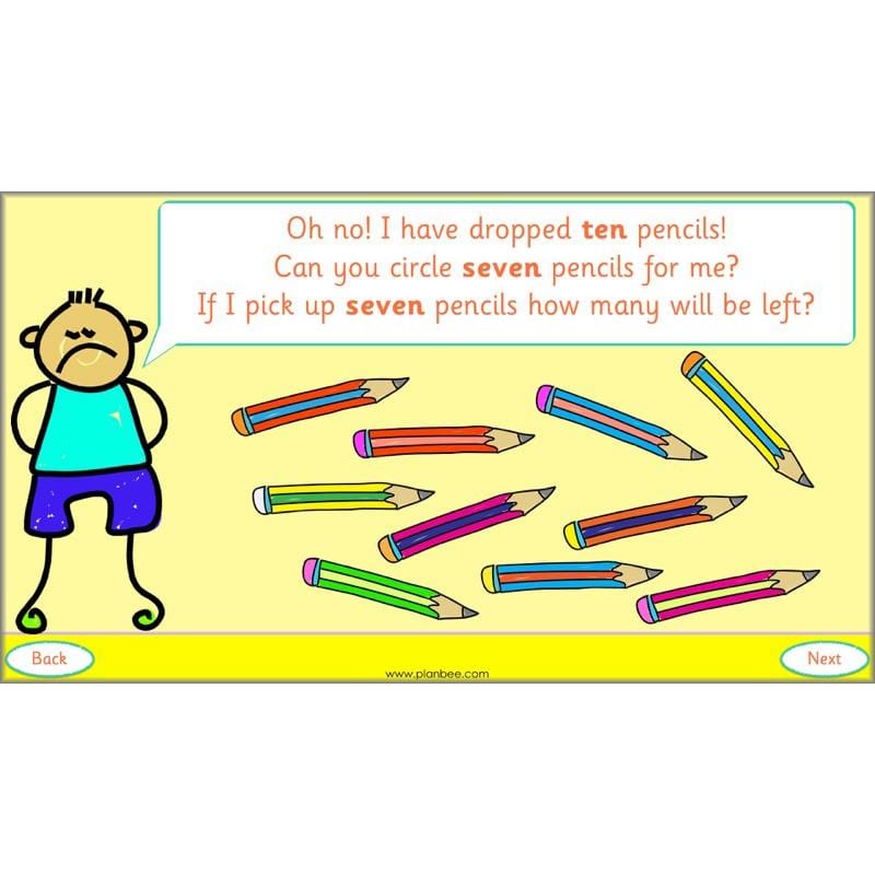 PlanBee Let's Represent Numbers Year 1 Maths by PlanBee