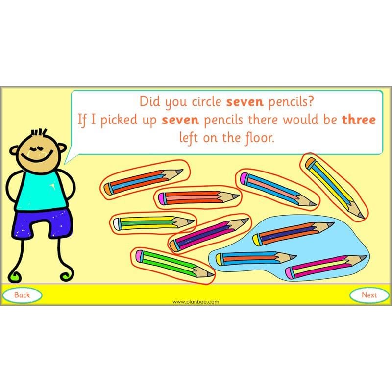 PlanBee Let's Represent Numbers Year 1 Maths by PlanBee