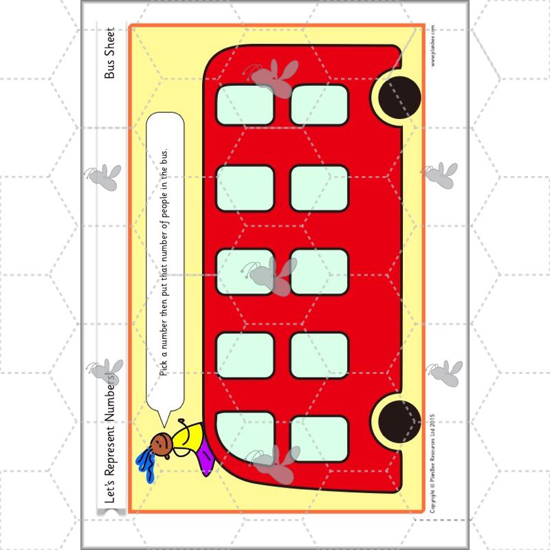 PlanBee Let's Represent Numbers Year 1 Maths by PlanBee