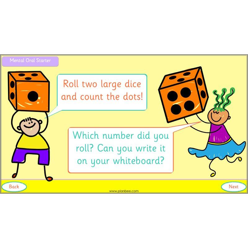 PlanBee Let's Represent Numbers Year 1 Maths by PlanBee