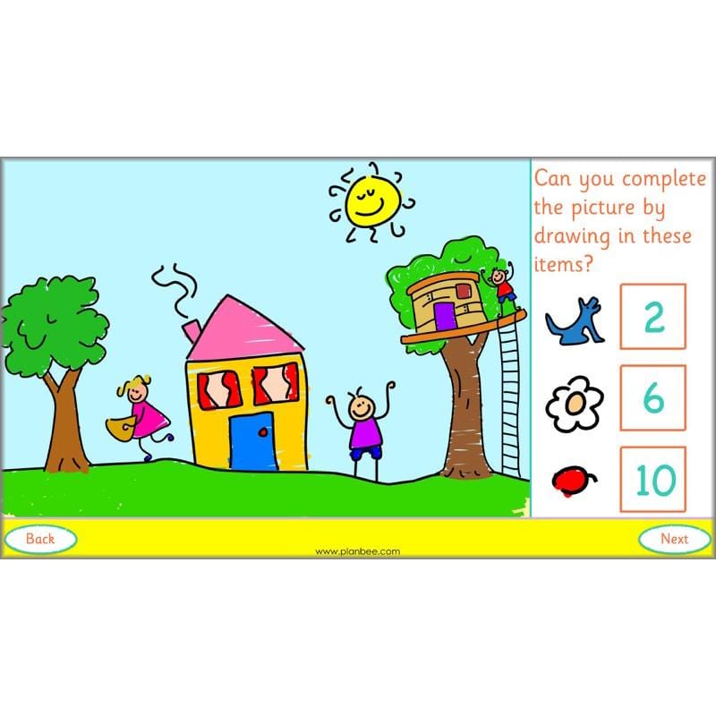 PlanBee Let's Represent Numbers Year 1 Maths by PlanBee