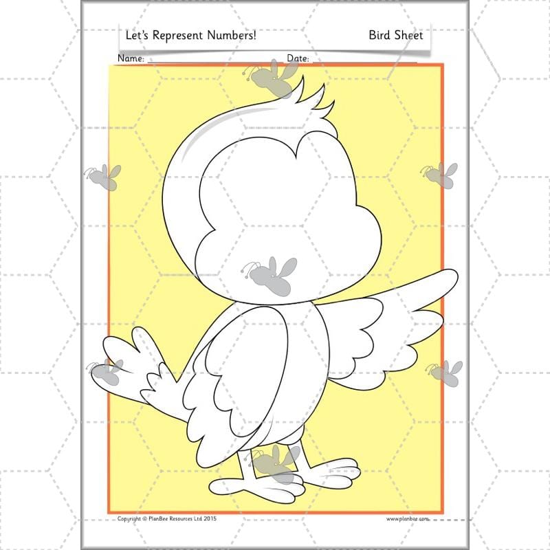 PlanBee Let's Represent Numbers Year 1 Maths by PlanBee