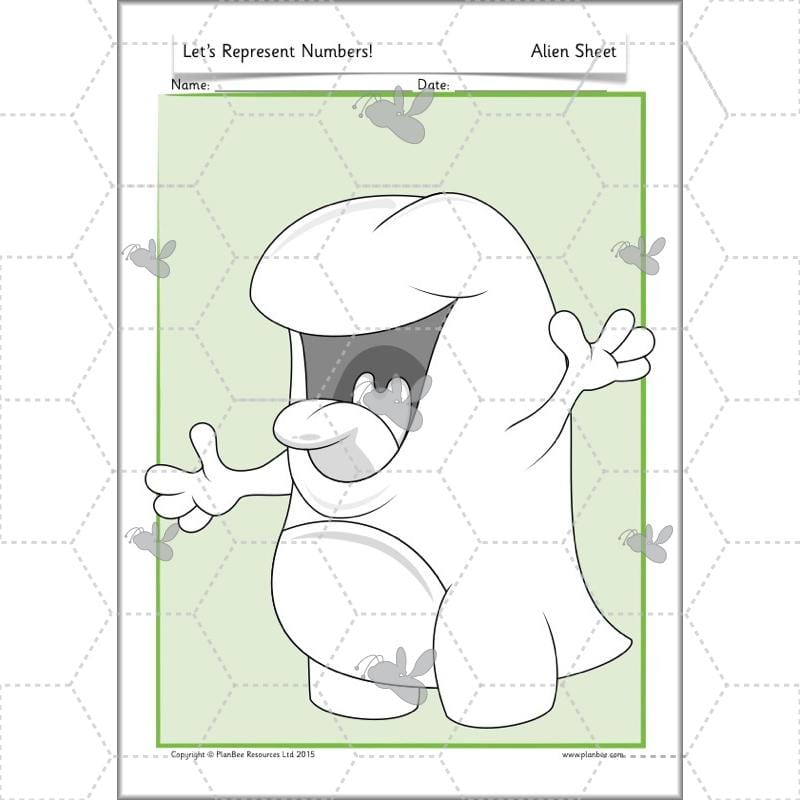 PlanBee Let's Represent Numbers Year 1 Maths by PlanBee