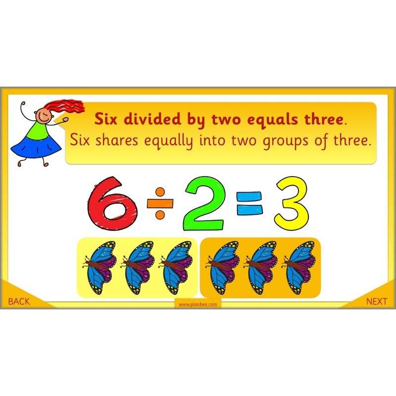 PlanBee Let's share objects equally: Year 1 multiplication and division