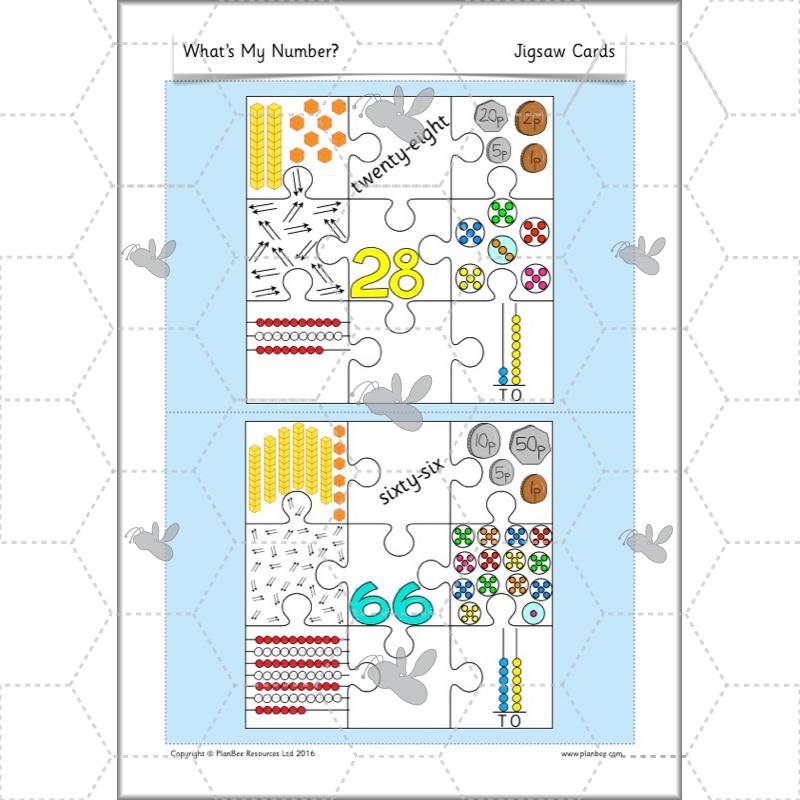 PlanBee Let's Solve Place Value Problems: Year 2 Maths scheme of work