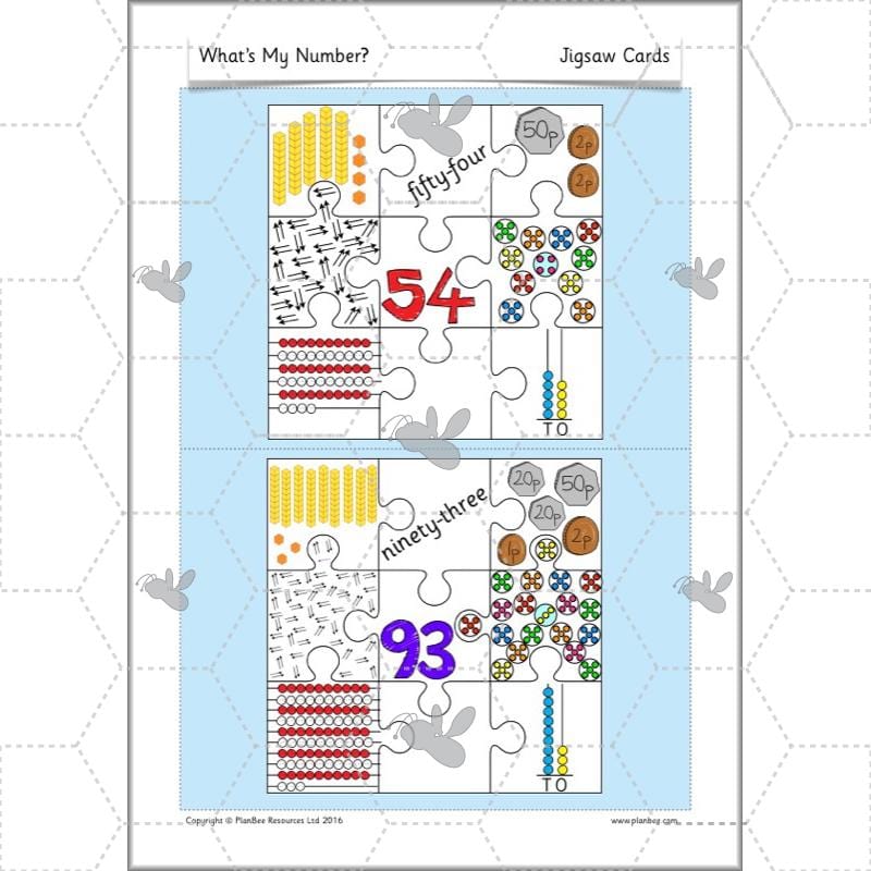 PlanBee Let's Solve Place Value Problems: Year 2 Maths scheme of work