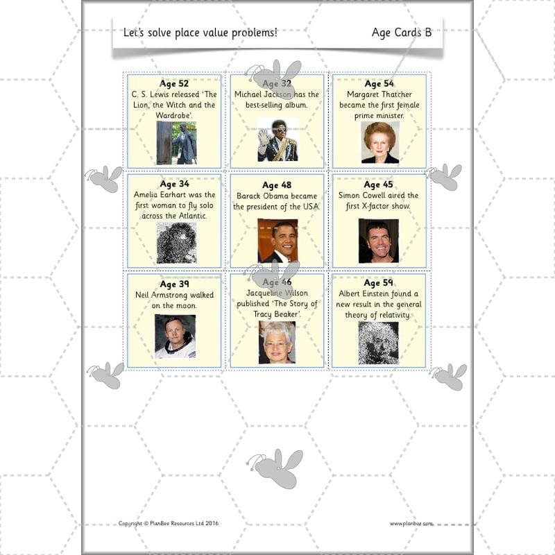 PlanBee Let's Solve Place Value Problems: Year 2 Maths scheme of work