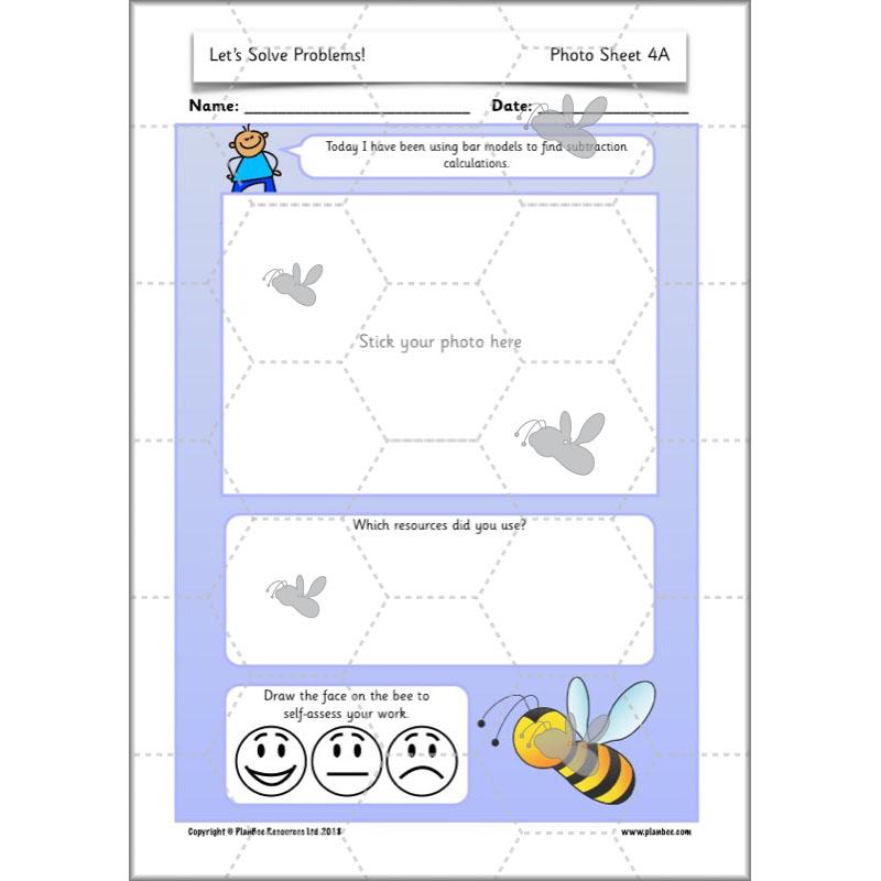 PlanBee Let's Solve Problems: problem-solving Year 2 Maths