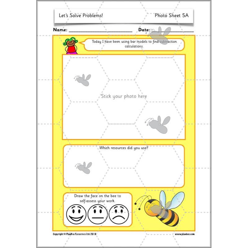 PlanBee Let's Solve Problems: problem-solving Year 2 Maths
