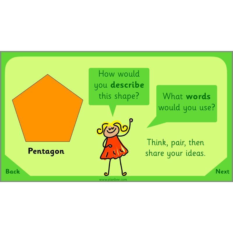 PlanBee Let's Sort Shapes and Objects: Year 2 shapes lesson planning